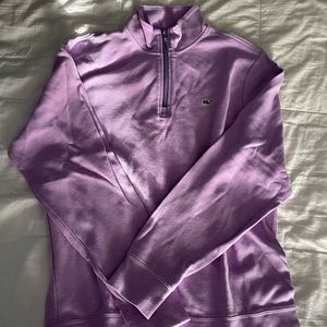 Vineyard Vines Purple Quarter-zip Size Small